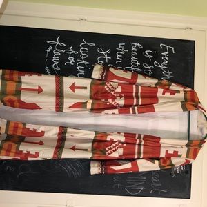 Aztec cardigan/robe!
